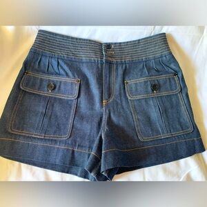 Chloe’ Raw Denim Shorts